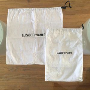 Elizabeth & James Designer Dust Bags lot of 2